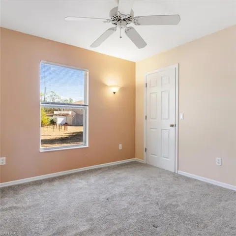 2nd Bedroom with walk in closet