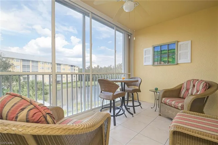 Enclosed Lanai with view