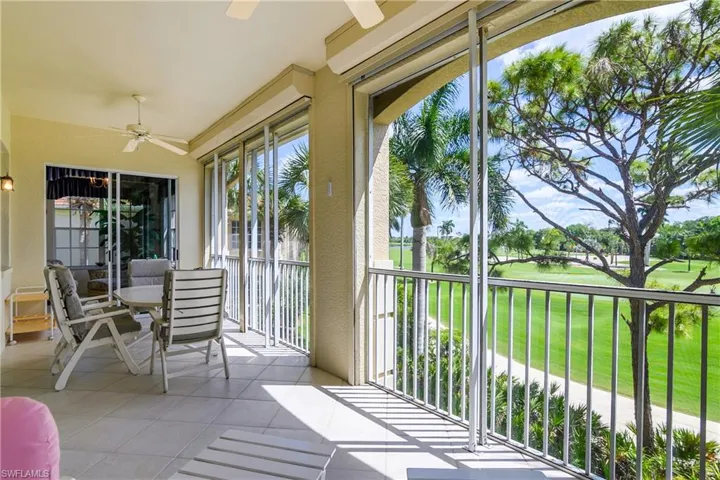 Screened-in Lanai with Electric Storm Shutters