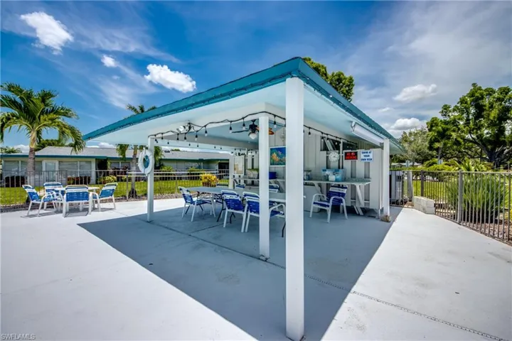View of patio