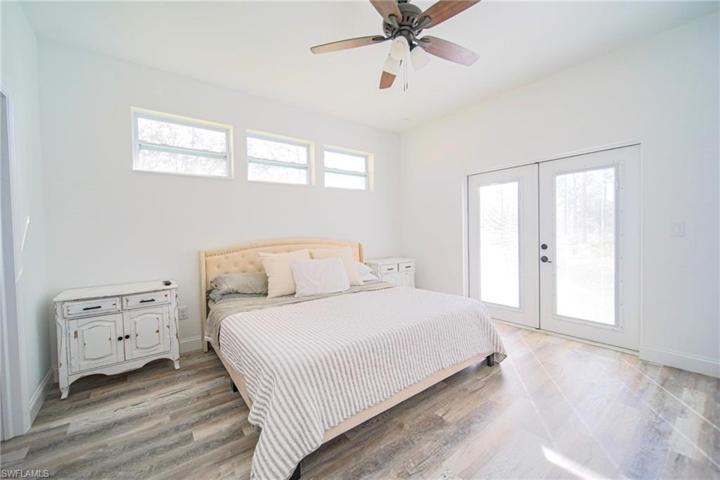The Oversized Master Bedroom Has Dual Glass French Doors Leading Out To The Back Yard!