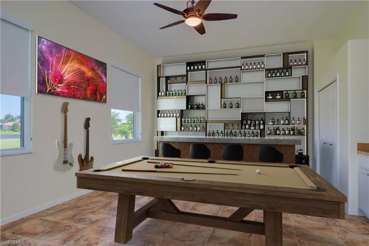 Staged Bonus Room