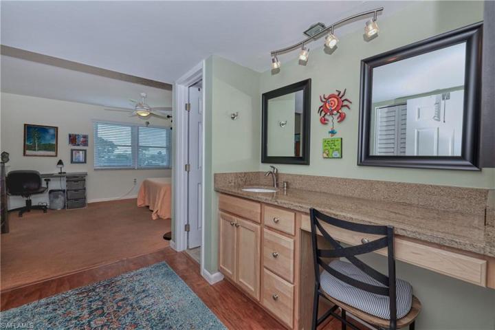Enter the master bedroom suite.