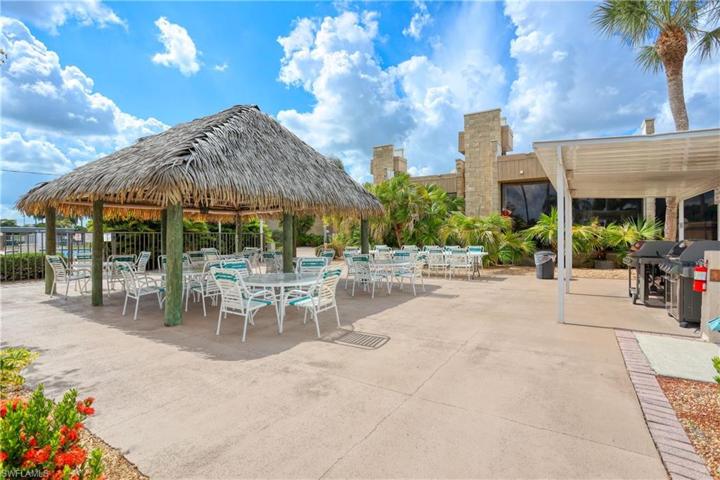 Tiki hut.