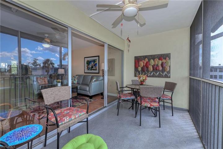 Spend many hours here overlooking the beautiful golf course.