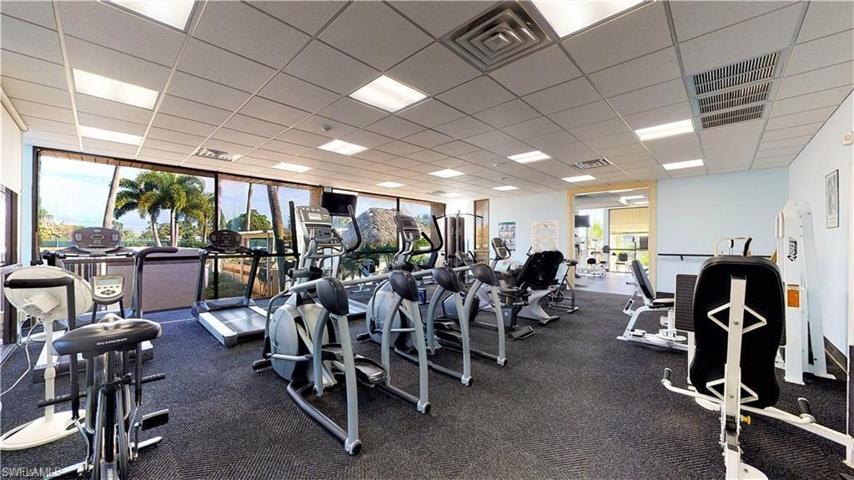 Exercise room.