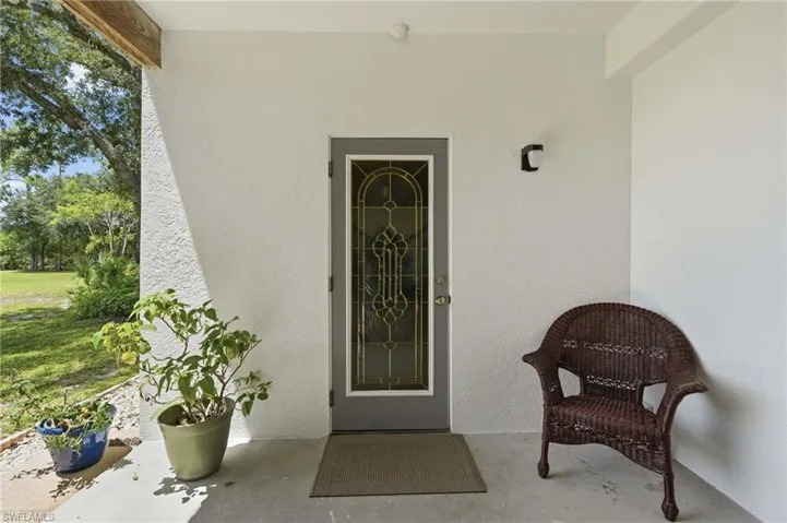 Entry to downstairs apartment