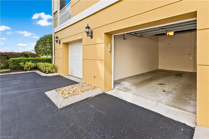 Oversized Attached 1 car Garage with Interior Access PLUS Storage Room just outside your home front door.