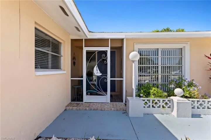 screened entry