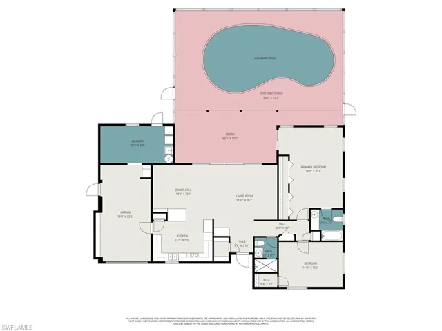 View of floor plan / room layout