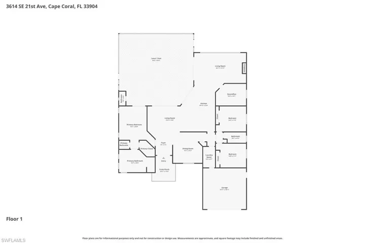 3614 SE 21st  AVE, Cape Coral, FL 33904