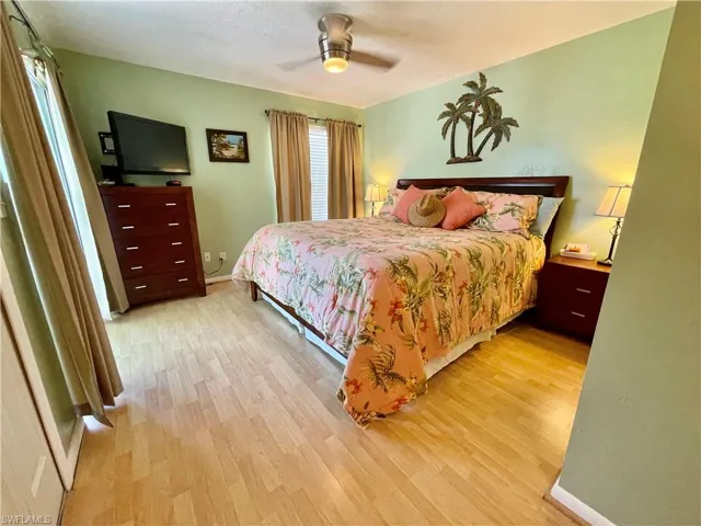 Primary BR with bamboo flooring