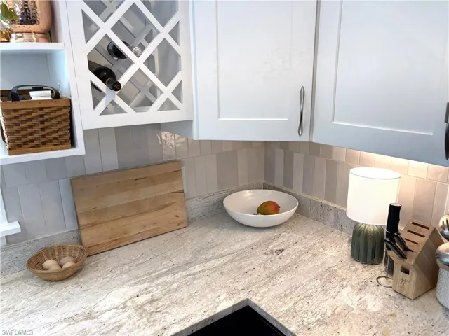 Newly Installed Tile Backsplash