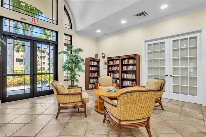 Front entry Library