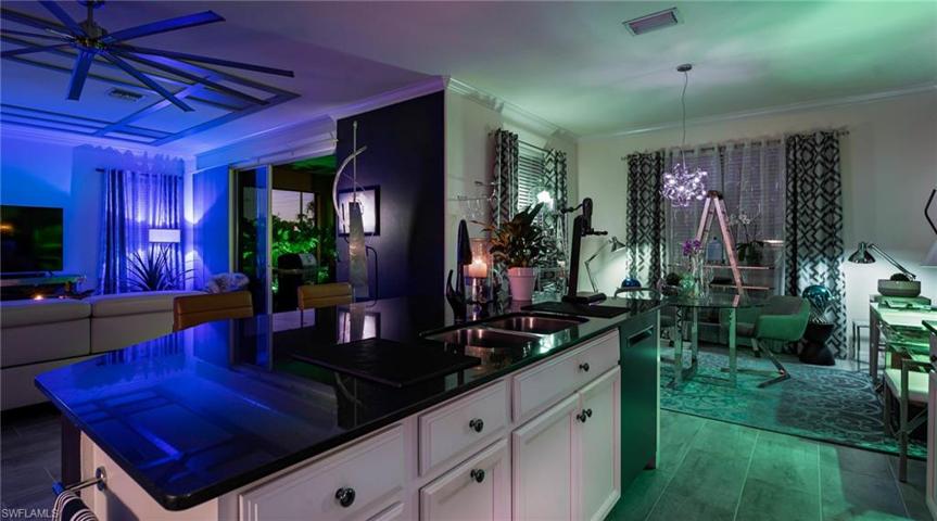 Evening views with special lighting