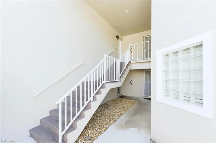 View of stairway