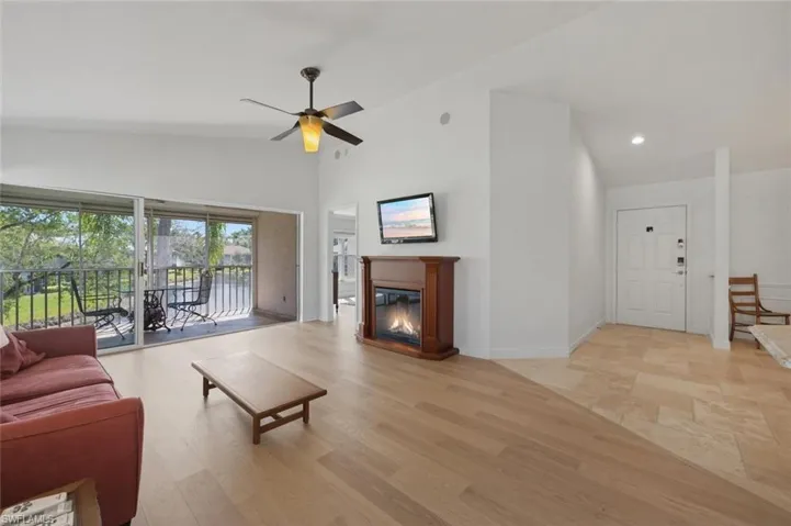 Entry, Living & Dining overlooking the waterfront lanai