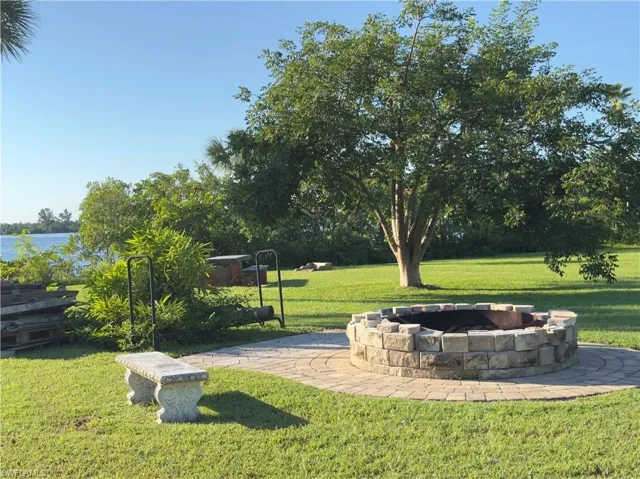 community fire pit