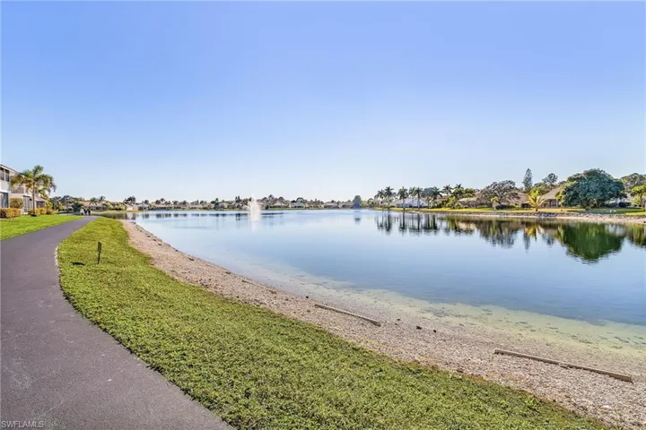 Water view with nearby suburban area
