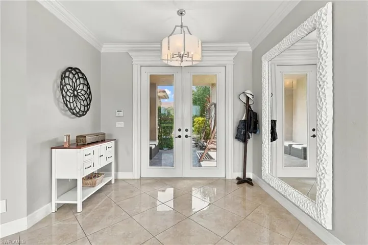 Bright foyer offering an inviting entrance into the home