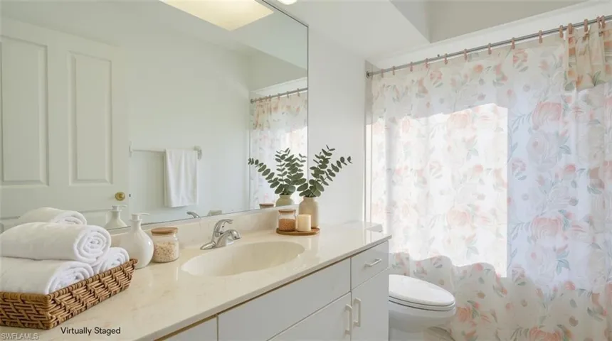 Staged Guest Bath