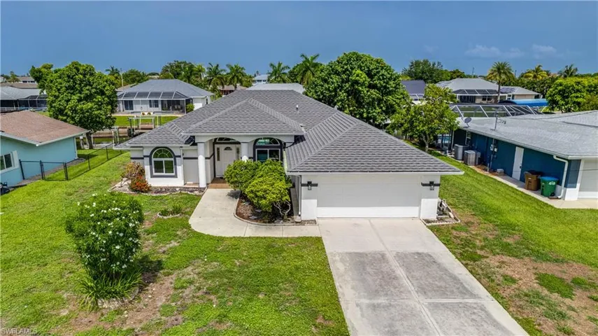 Aerial View of 3902 SE 13th Ave. Cape Coral, FL 33904