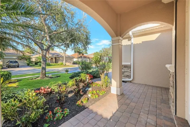 View of patio