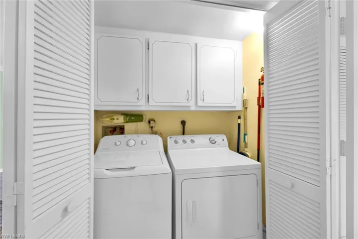 Laundry area
