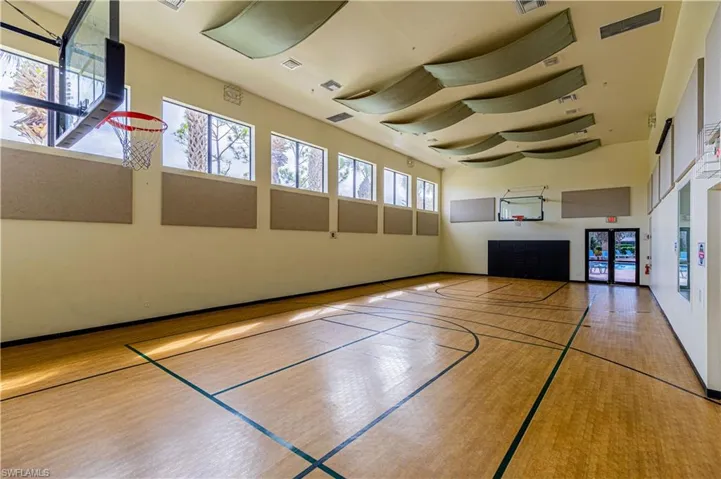 View of sport court