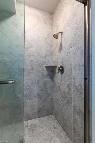Master shower