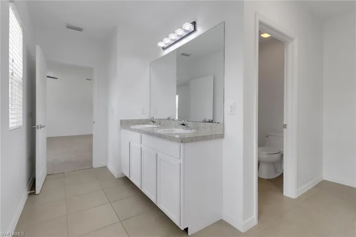Master bathroom