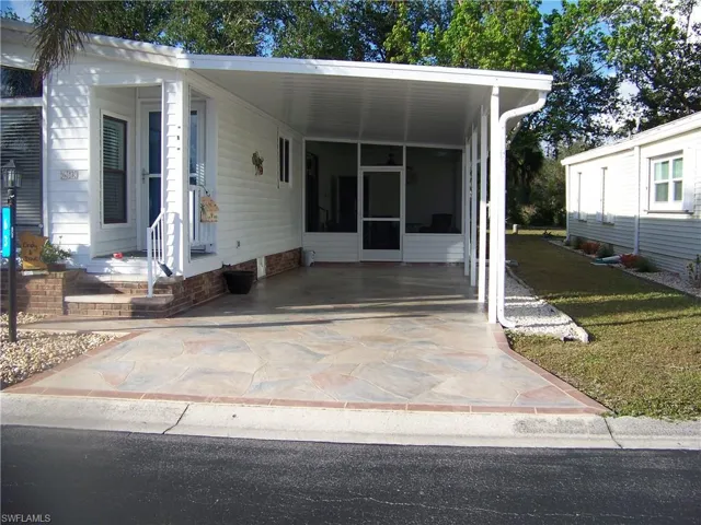 carport and lanai