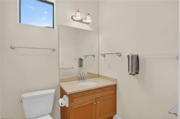 Upstairs Bath with lots of natural light