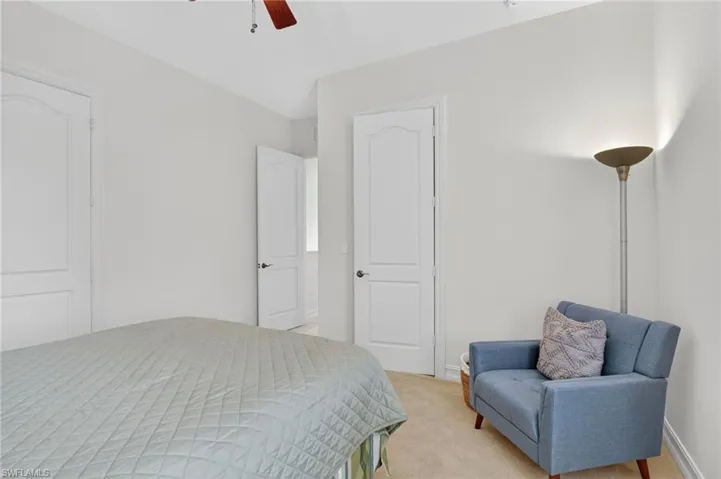 Upstairs Bedroom #2 with two walk-in closets