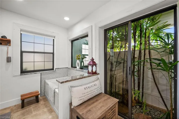 Private exterior nook