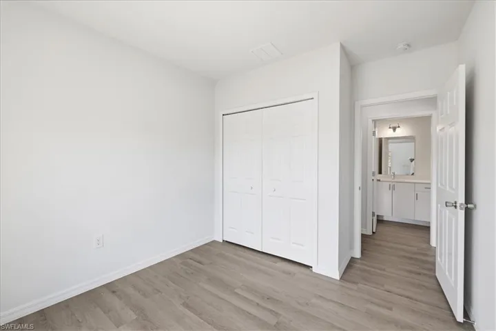 Wood-finish flooring throughout