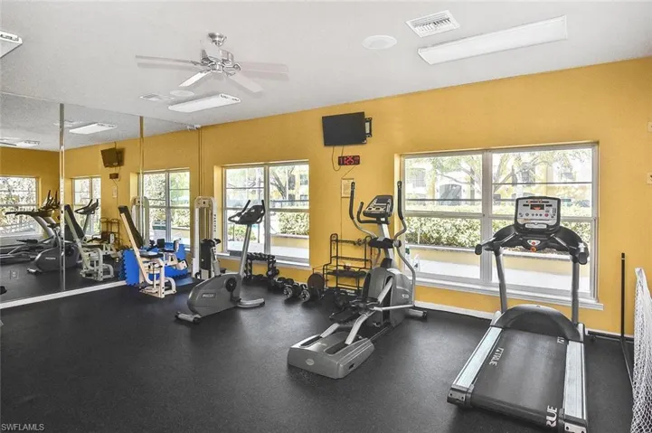 Work out in the fitness center -- ditch the gym membership!