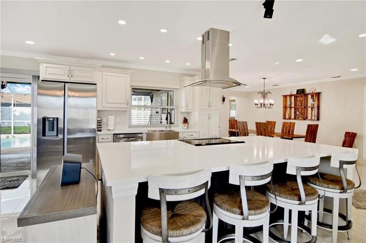 Quartz Kitchen Island