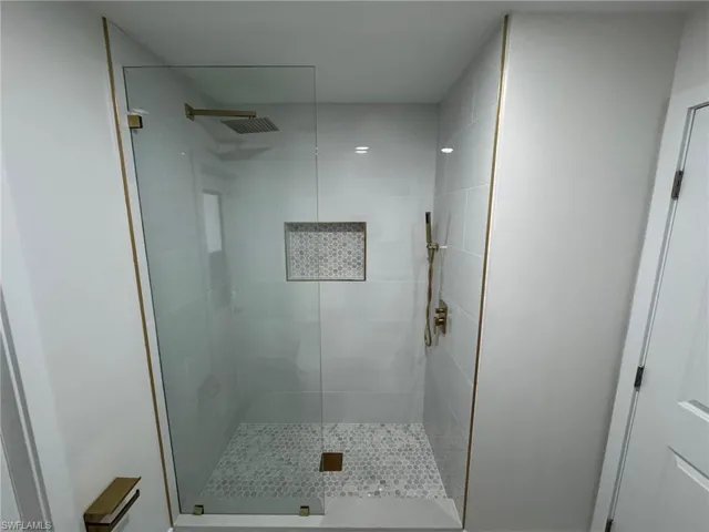 Full bath with a stall shower