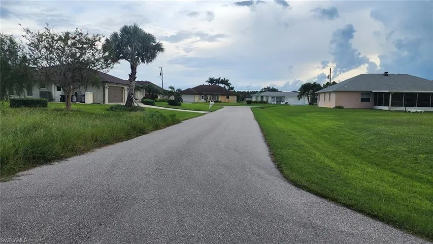 View of asphalt street