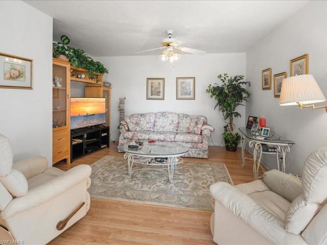 The den has a sleeper sofa for those extra guests.