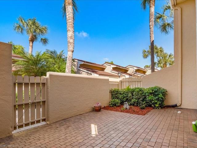 Large outdoor private paver patio for exclusive use of this property.