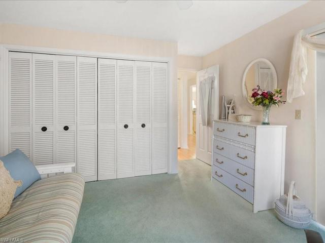 View from guest BR to hallway.  A full-sized linen closet is just outside.