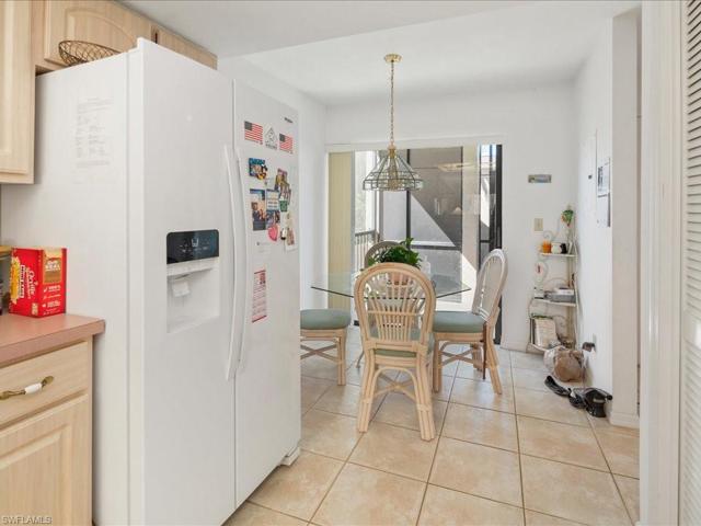 Eat in kitchen looks out to the front screened lanai.