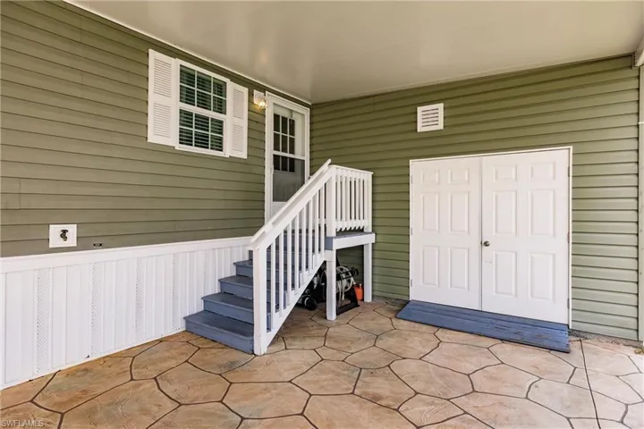 second entrance