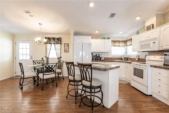open floor to dining room