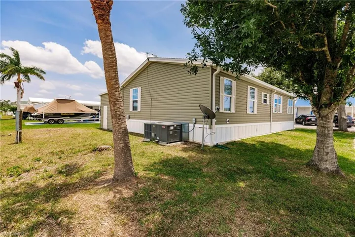 Large yard area