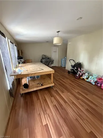 Dining room featuring wood finished floors