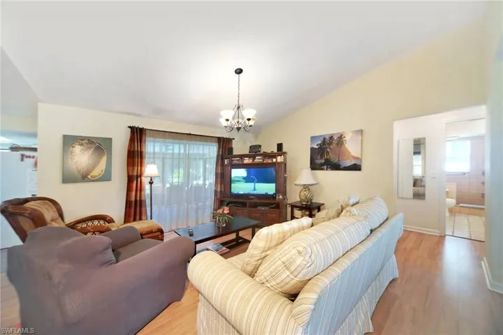 Living area with ample seating