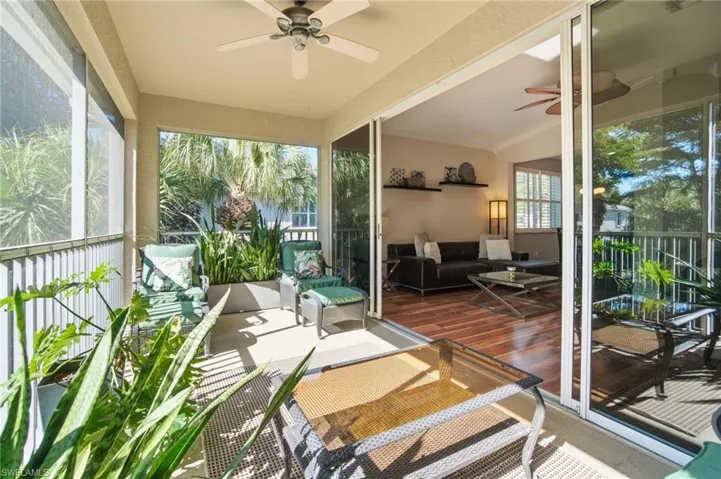 Step outside to the screened-in patio and enjoy tranquil nature views—an ideal space to relax and unwind.